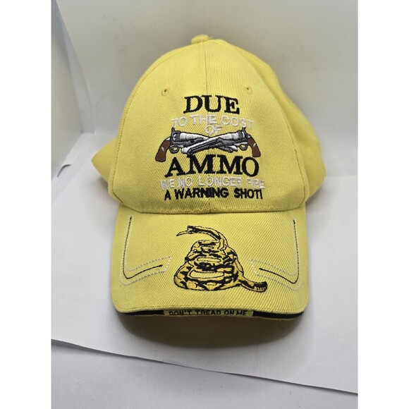 Political Patriot Cap - DUE TO AMMO COST, No Warning Shot - Adjustable - Picture 1 of 9